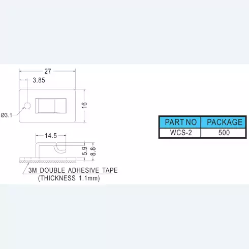 Wire Mount WCS-2