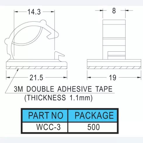 Wire mount WCC