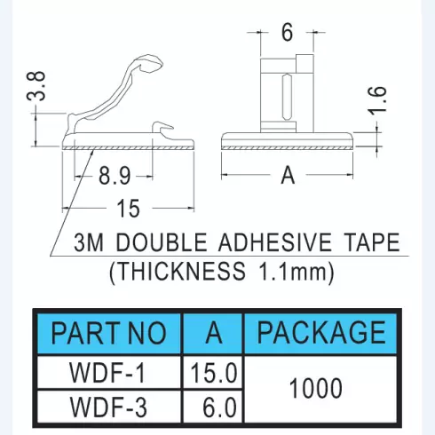 Wire mount WDF