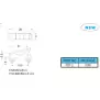 Flat Cable Clamp FDT-2