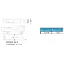 Flat Cable Clamp FDT-4