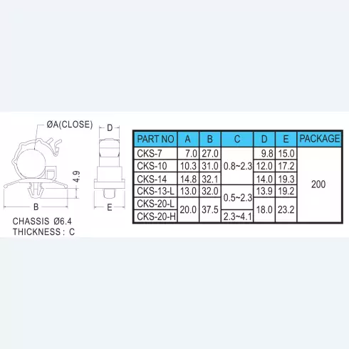 Wire Mount CKS