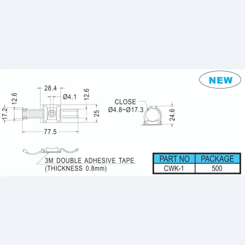Wire mount CWK-1