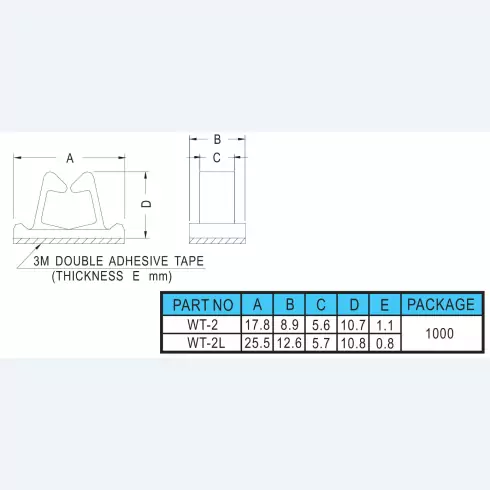 Wire mount WT-2, WT-2L