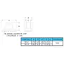 Wire mount WT-2, WT-2L