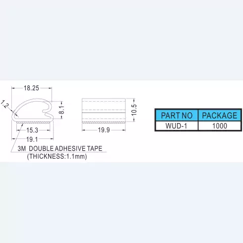 Wire mount WUD-1