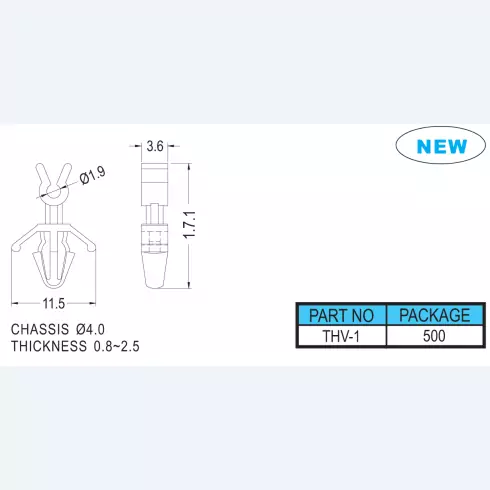 Wire mount THV-1