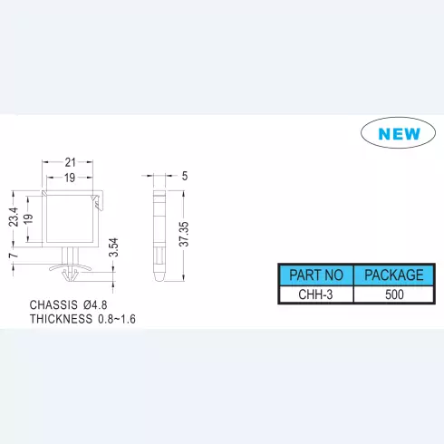 Wire Mount CHH-3