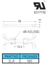 Wire lock spacer 2L