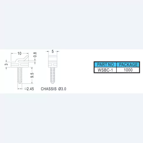 Wire mount WSBC